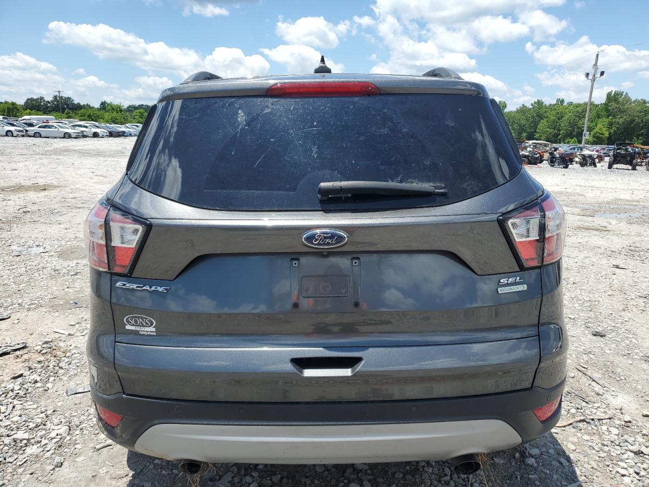 2018 Ford Escape Sel VIN: 1FMCU0HDXJUC47122 Lot: 80788625