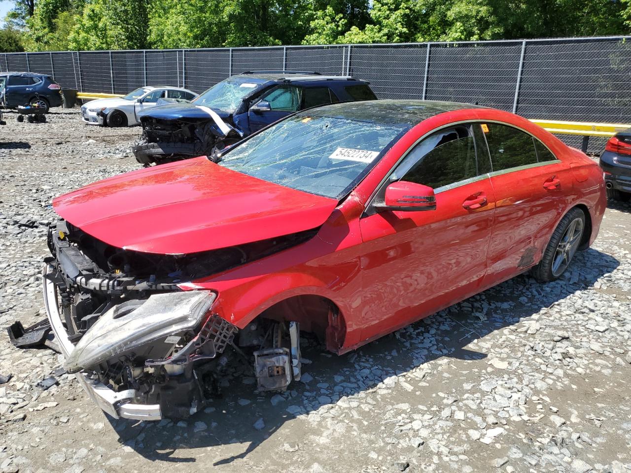 2014 Mercedes-Benz Cla 250 VIN: WDDSJ4EB9EN138532 Lot: 54522734