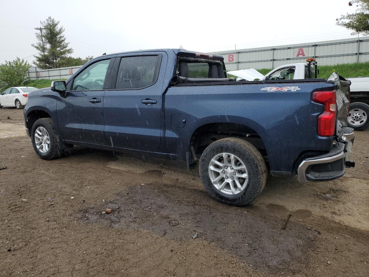 2022 Chevrolet Silverado K1500 Lt-L VIN: 1GCPDKEK9NZ636136 Lot: 53474374