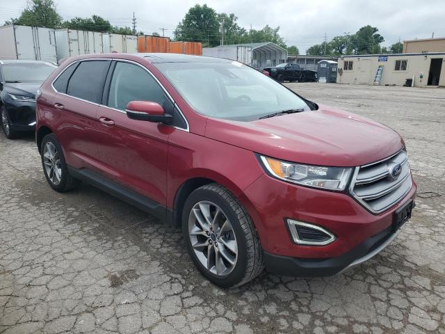  FORD EDGE 2017 Бордовый