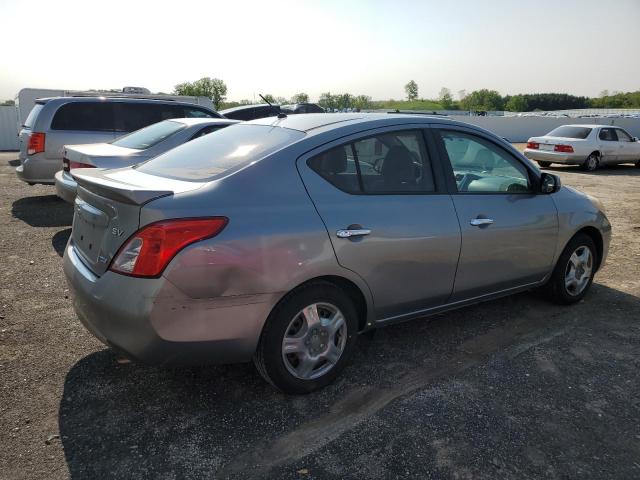  NISSAN VERSA 2014 Сріблястий