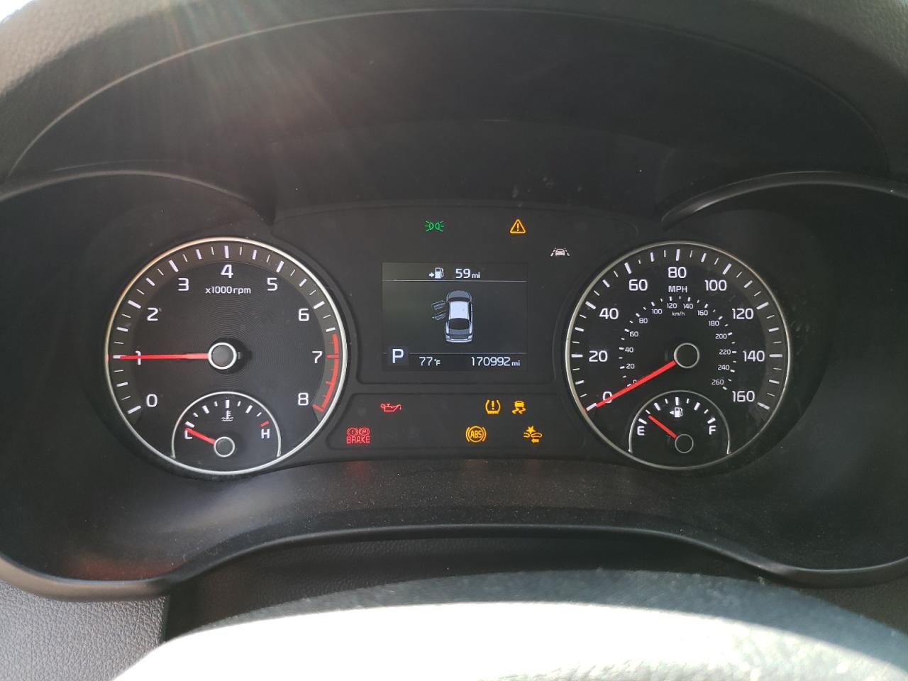 2020 Kia Optima Lx VIN: 5XXGT4L37LG427309 Lot: 56506164