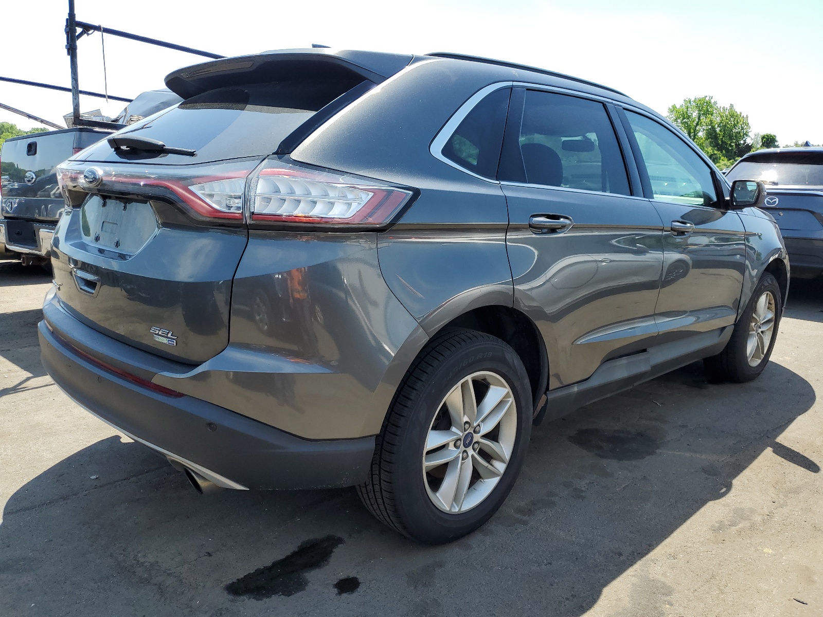 2017 Ford Edge Sel vin: 2FMPK4J94HBB24971