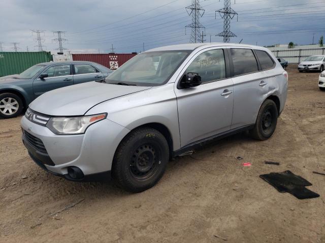  MITSUBISHI OUTLANDER 2014 Сріблястий