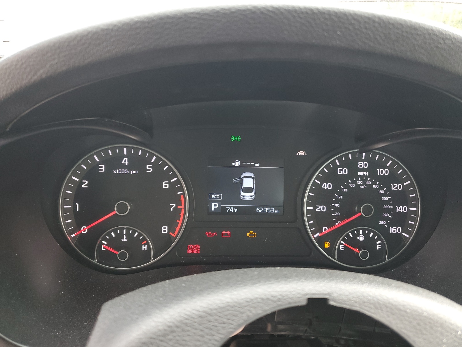 5XXGT4L30LG433842 2020 Kia Optima Lx