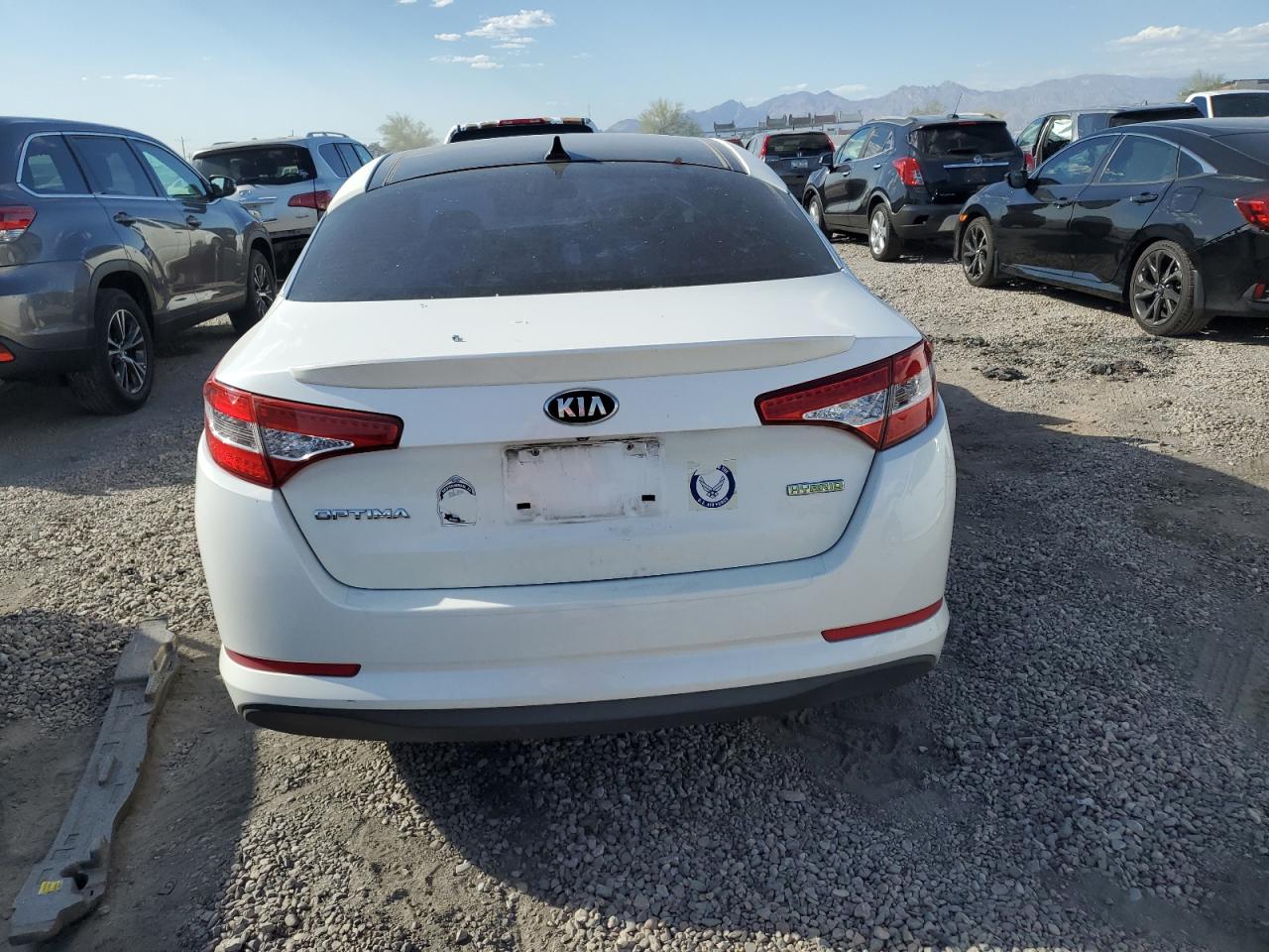 2012 Kia Optima Hybrid VIN: KNAGM4AD9C5022661 Lot: 55007674