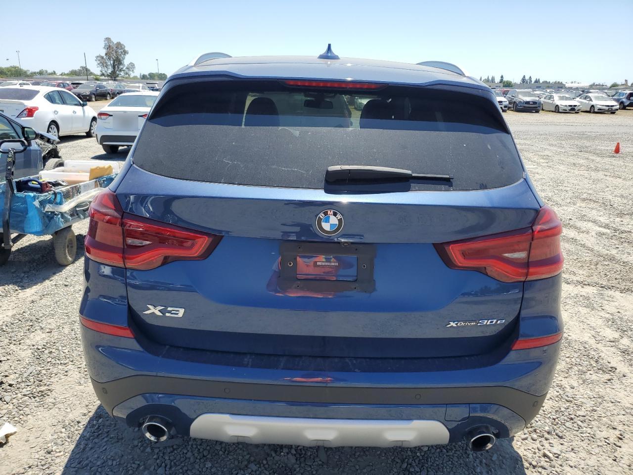 2021 BMW X3 xDrive30E VIN: 5UXTS1C03M9F86205 Lot: 55560944