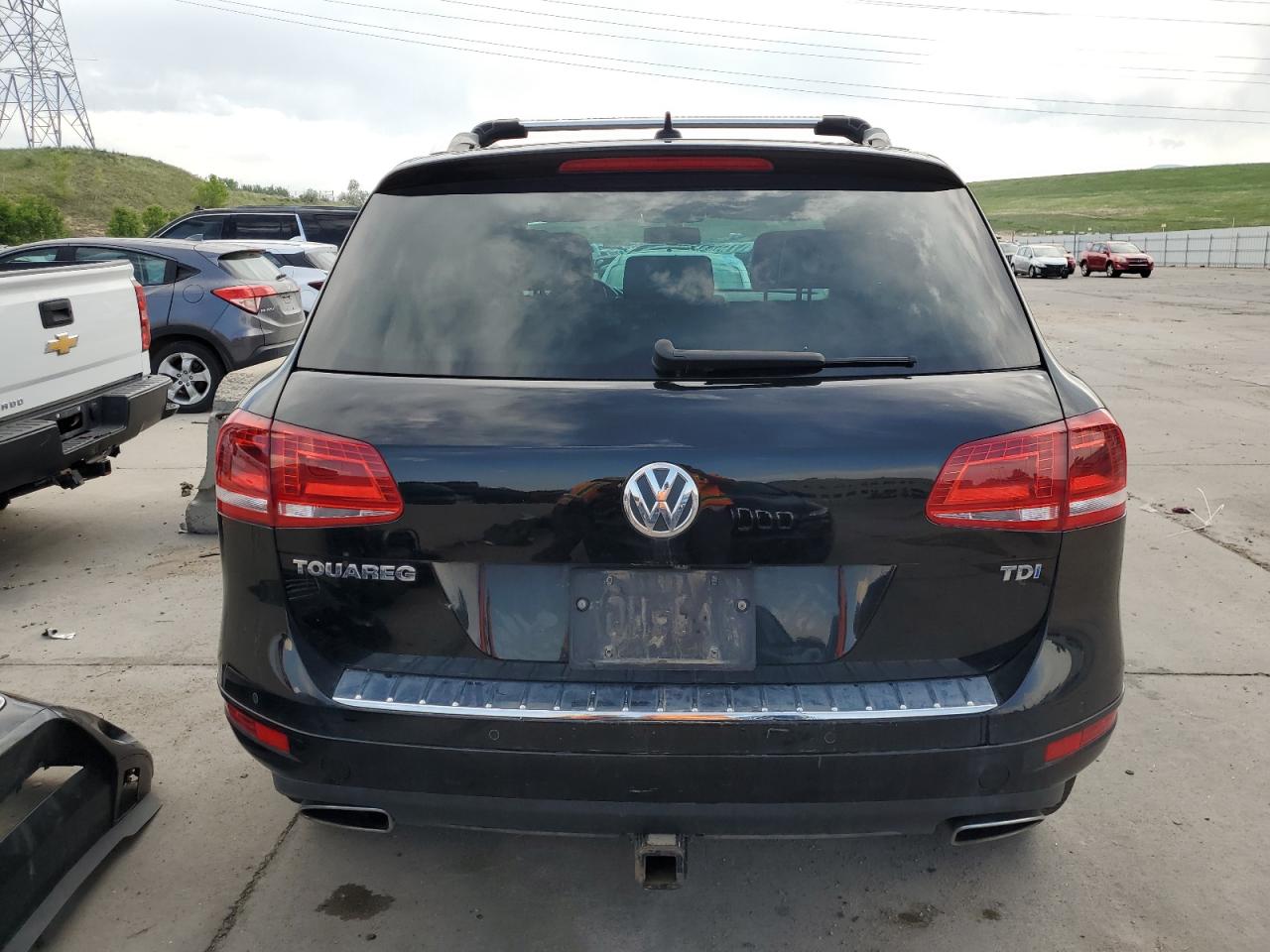 2014 Volkswagen Touareg V6 Tdi VIN: WVGEP9BP0ED009275 Lot: 57403914