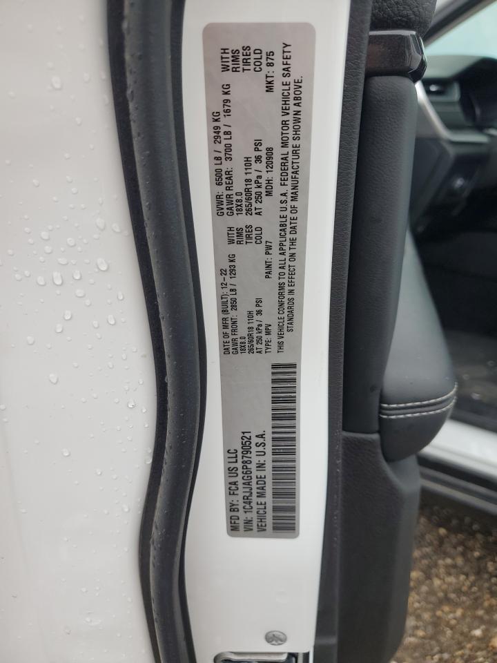 2023 Jeep Grand Cherokee L Laredo VIN: 1C4RJJAG6P8790521 Lot: 56966154