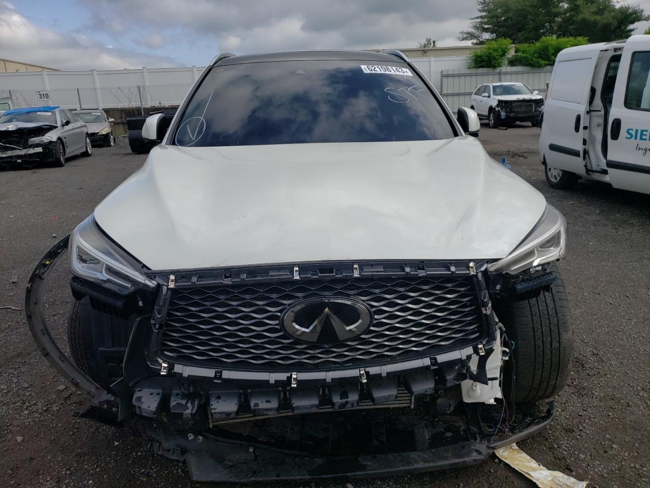 2021 Infiniti Qx50 Luxe VIN: 3PCAJ5BB3MF124767 Lot: 62198143