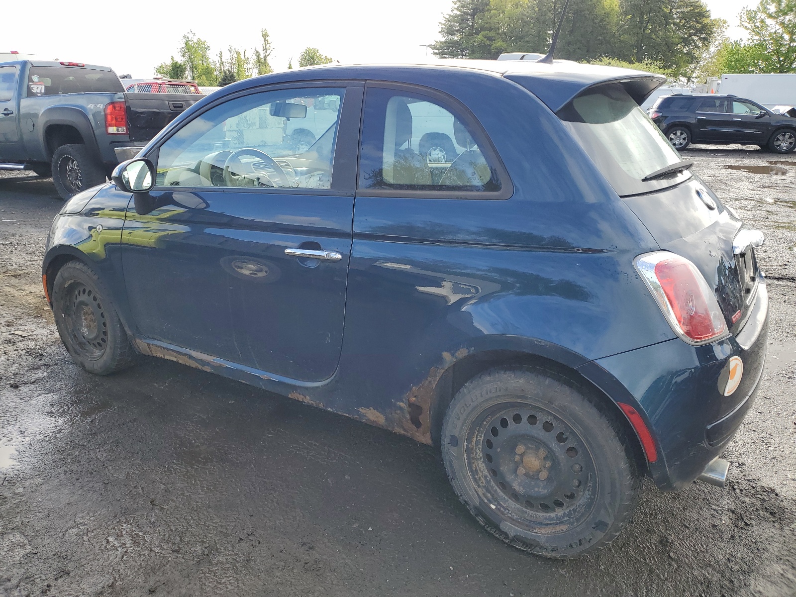 2013 Fiat 500 Pop vin: 3C3CFFAR2DT575015