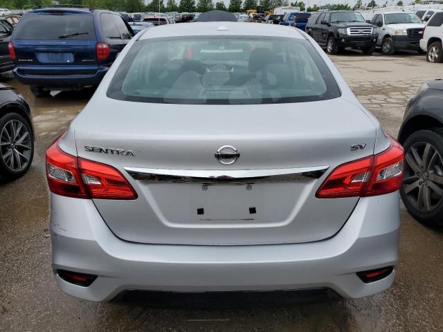  NISSAN SENTRA 2018 Серебристый