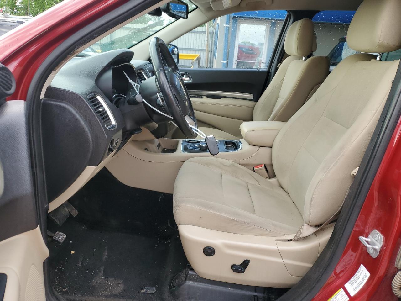 2014 Dodge Durango Sxt VIN: 1C4RDHAGXEC405505 Lot: 52923834