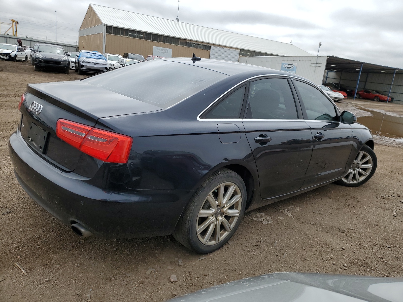 2013 Audi A6 Premium Plus vin: WAUGFAFC2DN156809