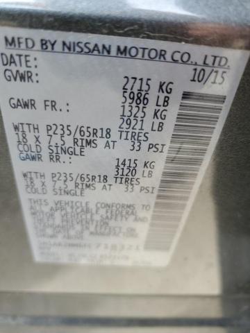 2015 NISSAN PATHFINDER 5N1AR2MM6FC718321  52392694