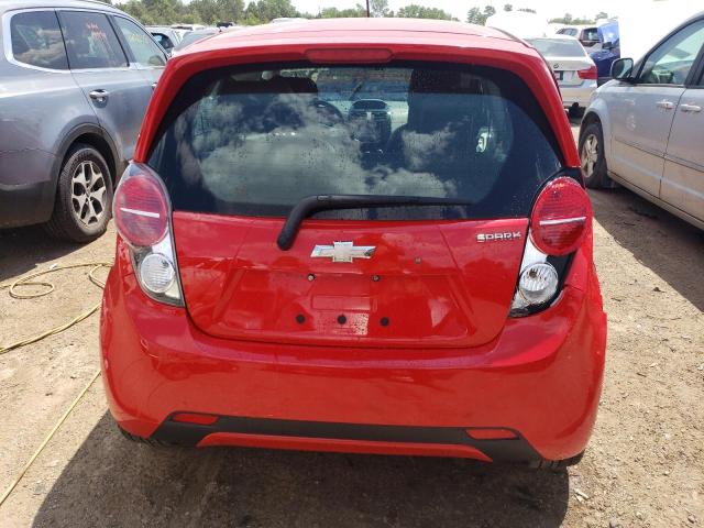  CHEVROLET SPARK 2014 Czerwony