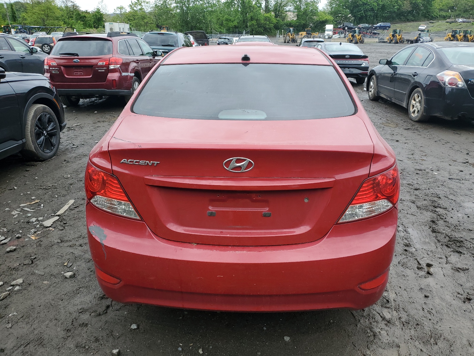KMHCU4AE1DU463231 2013 Hyundai Accent Gls