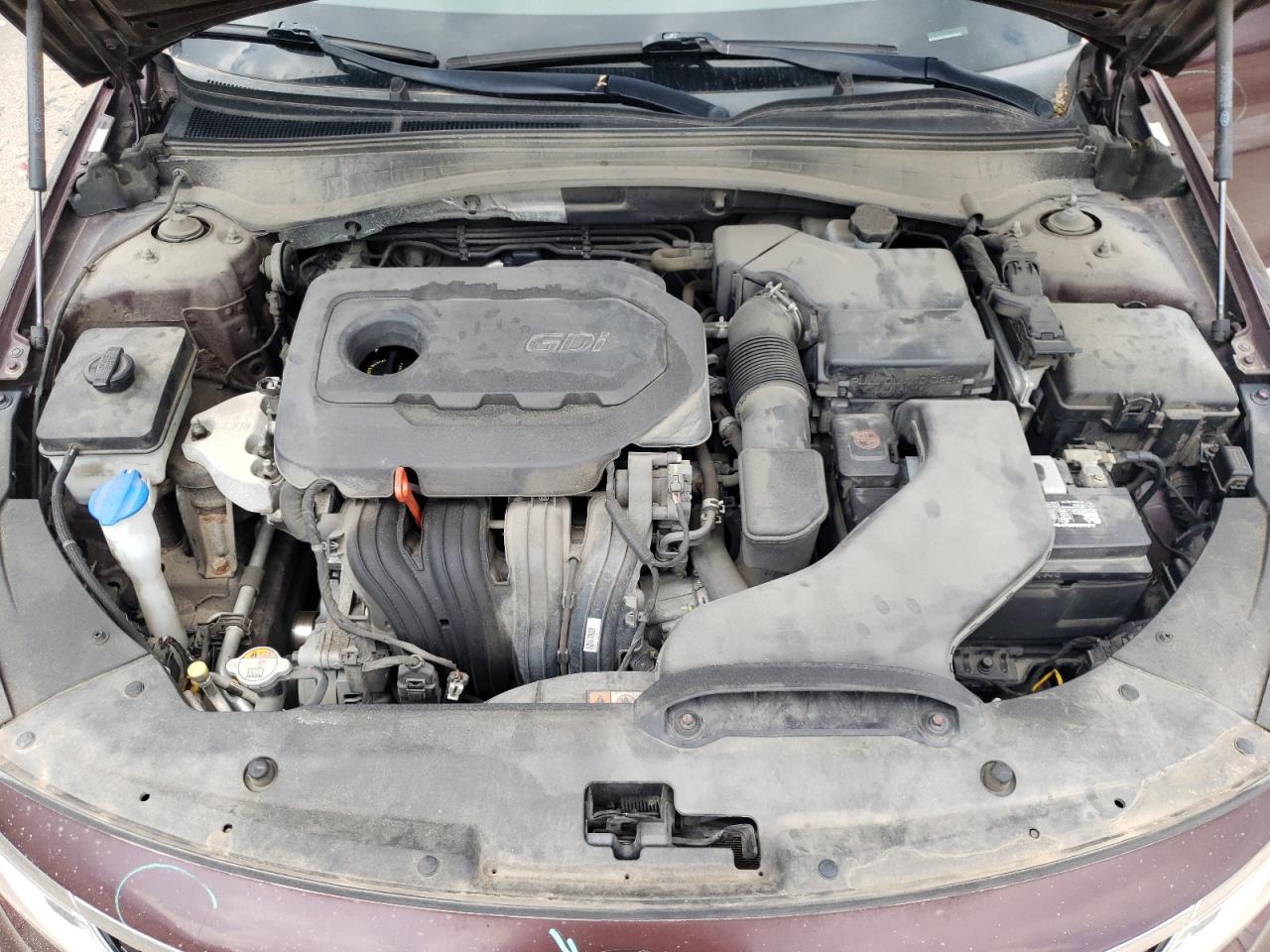 2016 Kia Optima Lx VIN: 5XXGT4L34GG076655 Lot: 55312014