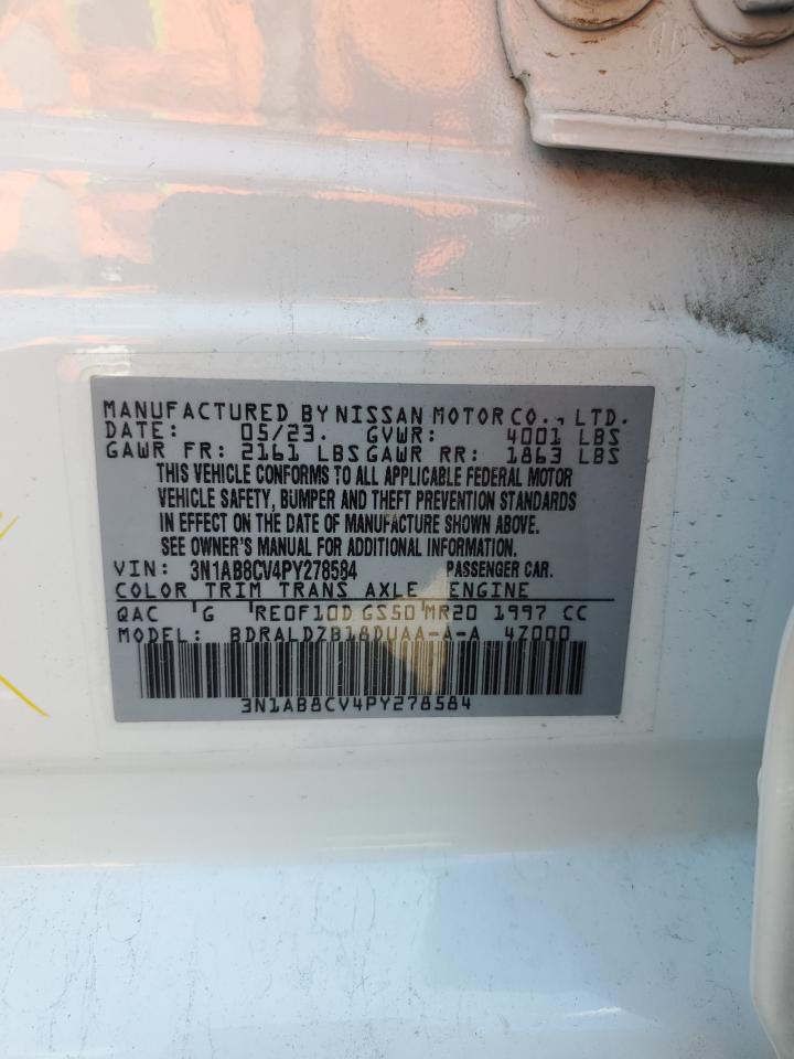 2023 Nissan Sentra Sv VIN: 3N1AB8CV4PY278584 Lot: 56866104