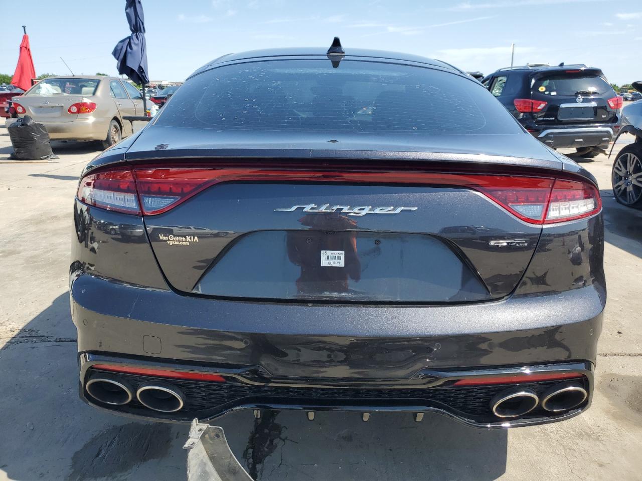 2022 Kia Stinger Gt Line VIN: KNAE35LD3N6110633 Lot: 54463584