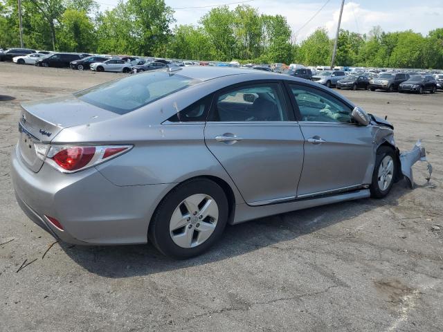  HYUNDAI SONATA 2012 Srebrny