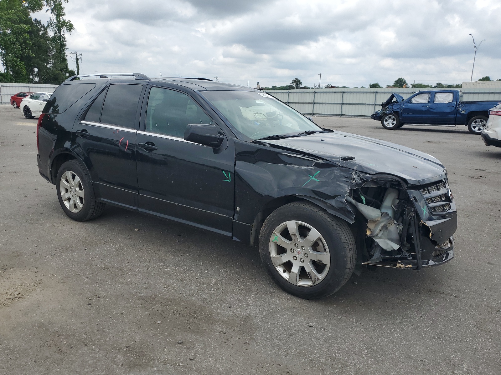 1GYEE637480177515 2008 Cadillac Srx