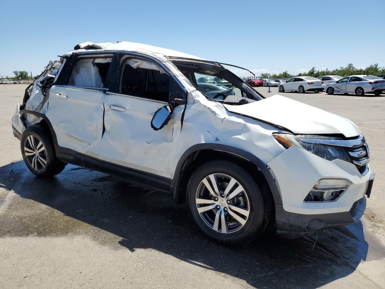 2017 Honda Pilot Ex VIN: 5FNYF5H30HB047300 Lot: 54210774