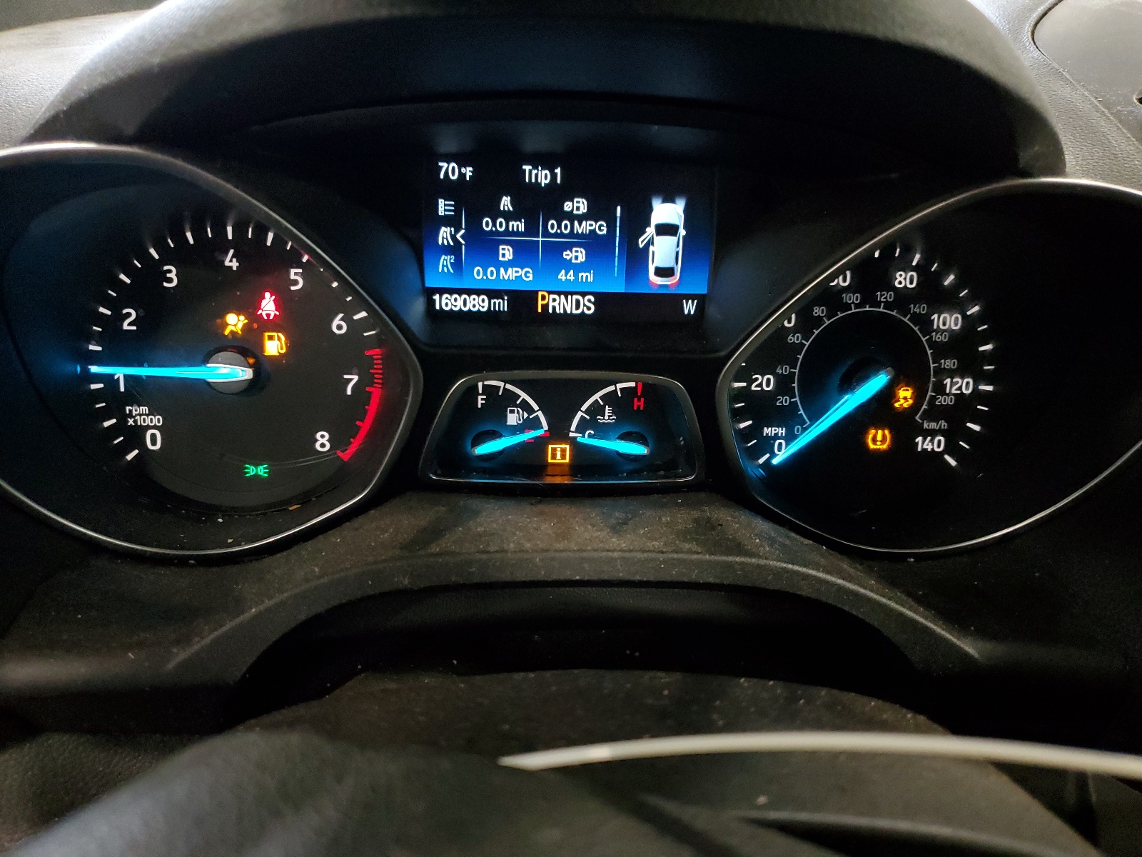 1FMCU0F71HUD34110 2017 Ford Escape S