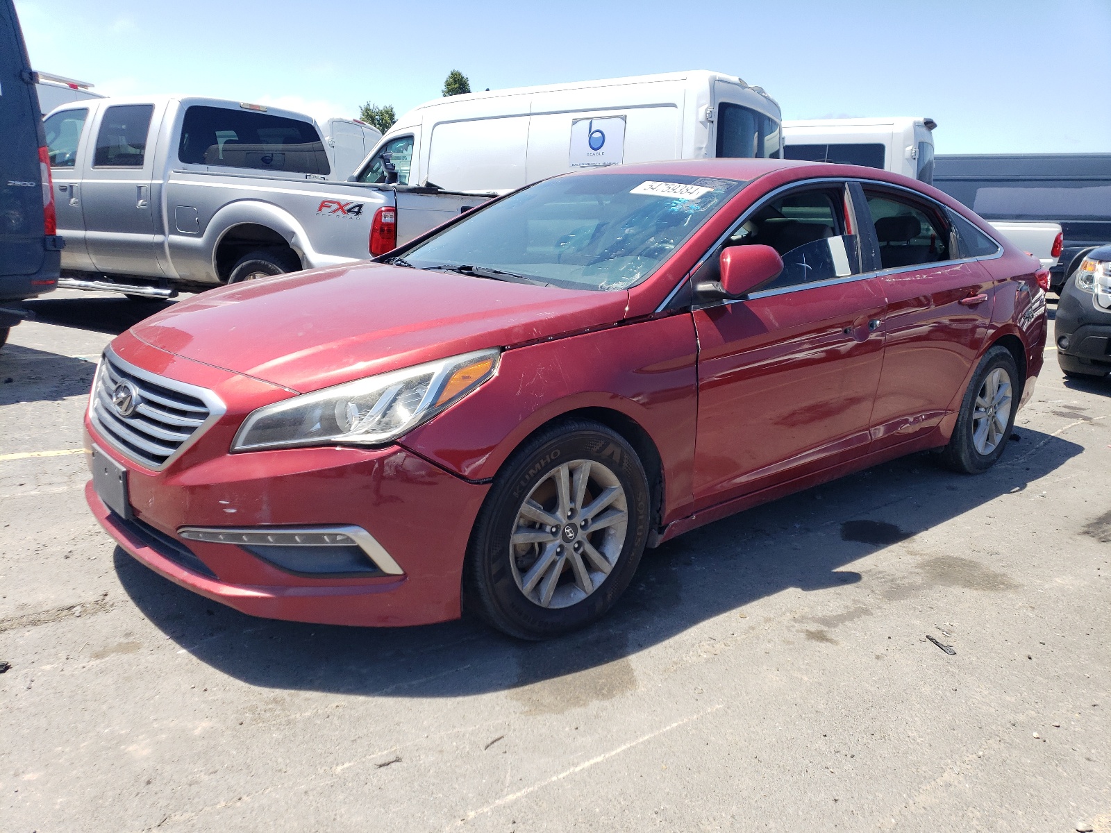 2015 Hyundai Sonata Se vin: 5NPE24AF4FH166396