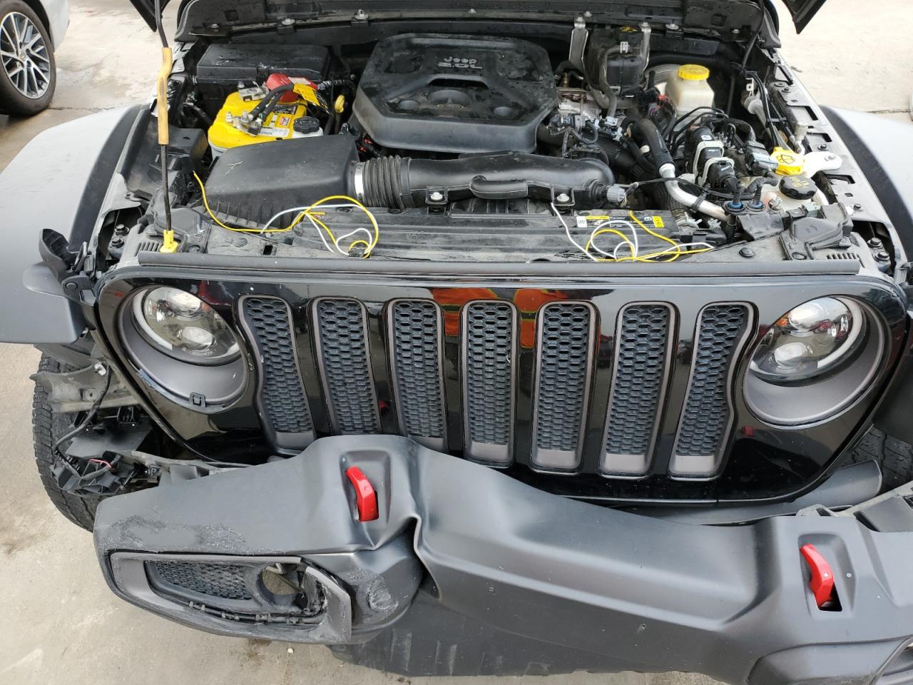 2021 Jeep Wrangler Unlimited Rubicon VIN: 1C4HJXFN3MW571190 Lot: 55885514