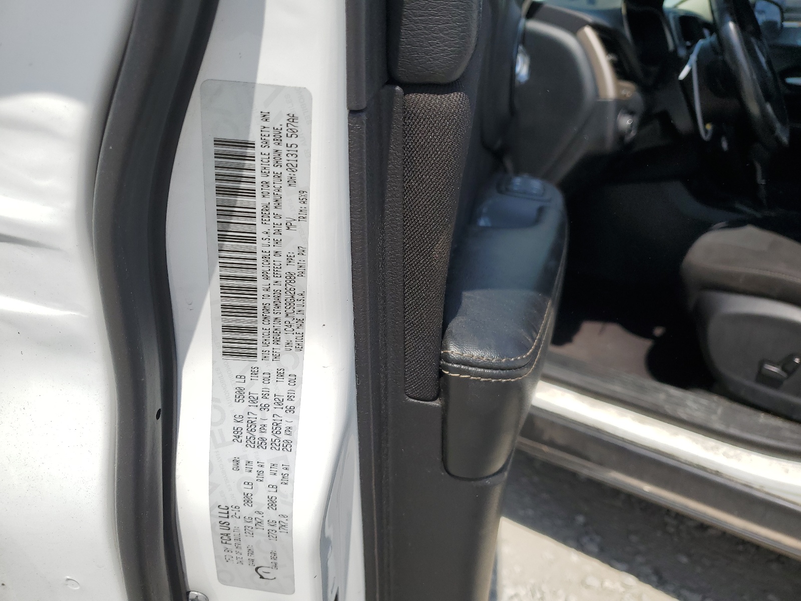 1C4PJMCS8GW267880 2016 Jeep Cherokee Latitude