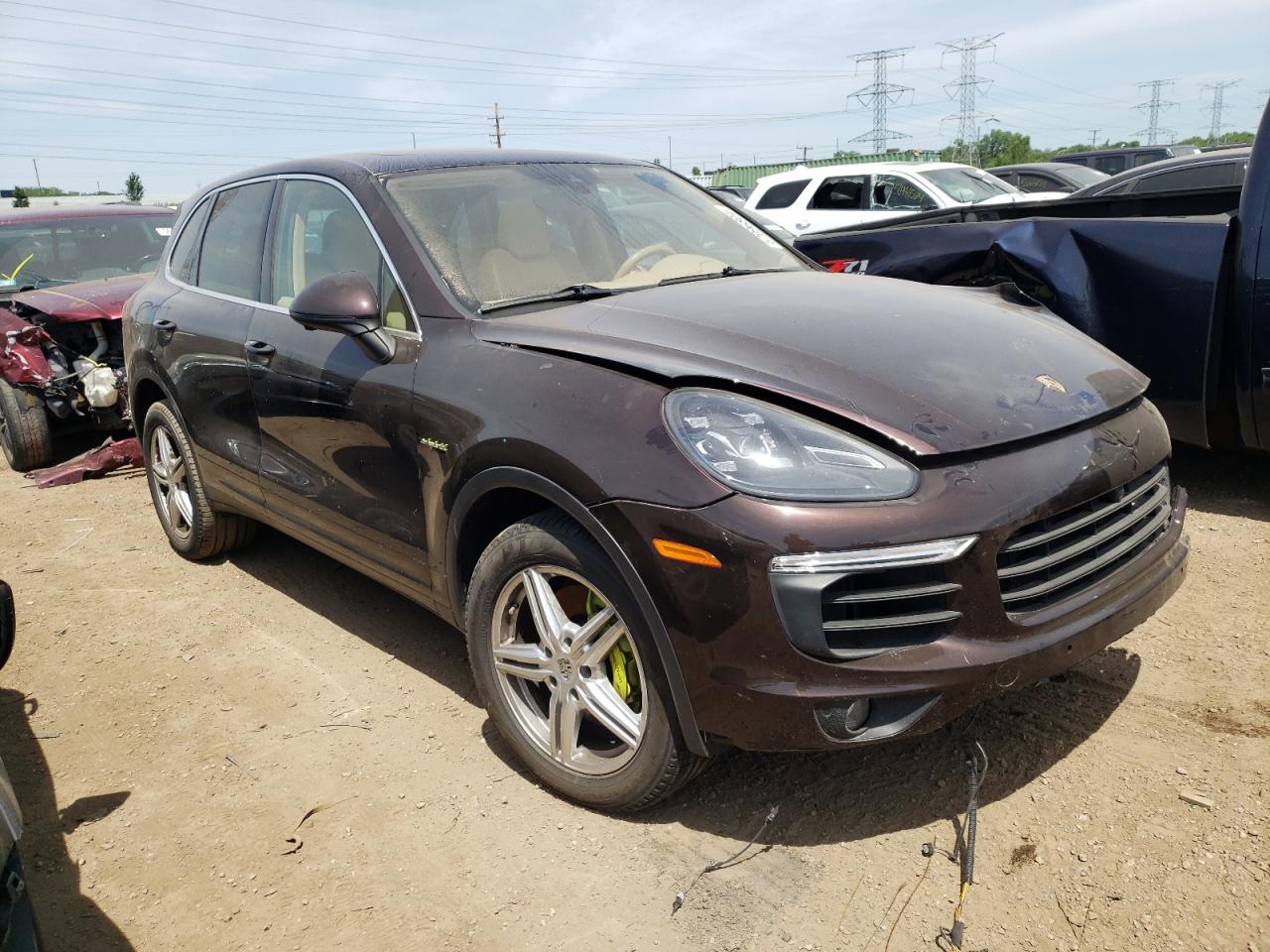 VIN WP1AE2A23GLA60878 2016 PORSCHE CAYENNE no.4