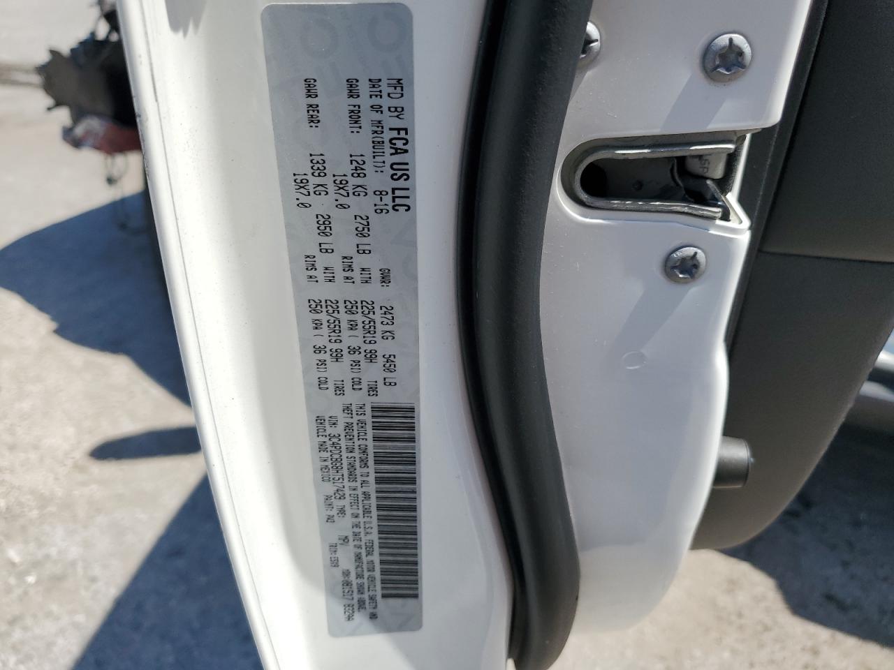 2017 Dodge Journey Sxt VIN: 3C4PDCBG8HT517429 Lot: 53760874