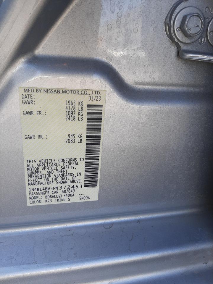 1N4BL4BV5PN372453 Nissan Altima S 13