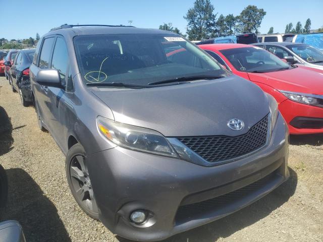 Минивэны TOYOTA SIENNA 2016 Серый