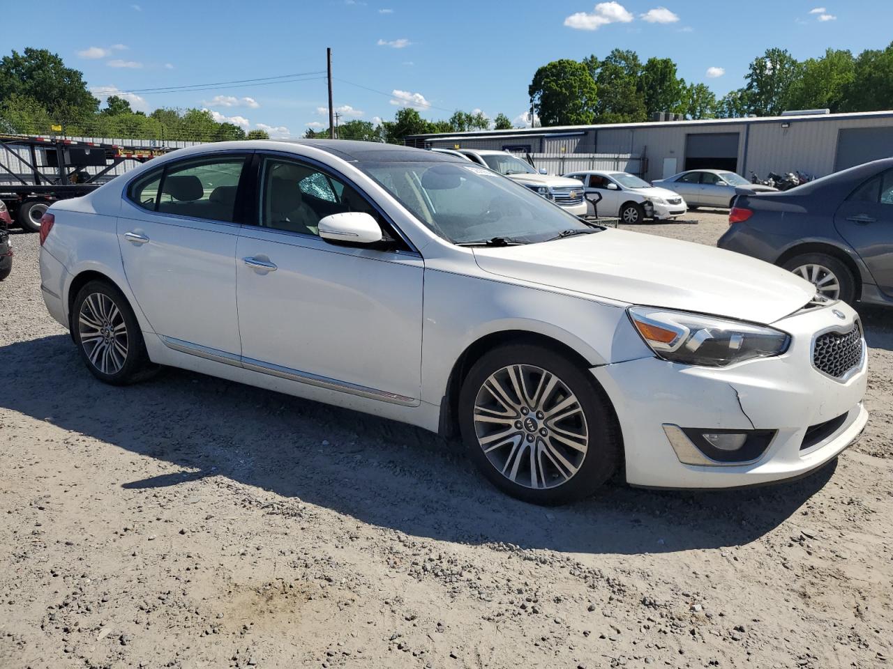 2014 Kia Cadenza Premium VIN: KNALN4D78E5166366 Lot: 52843994