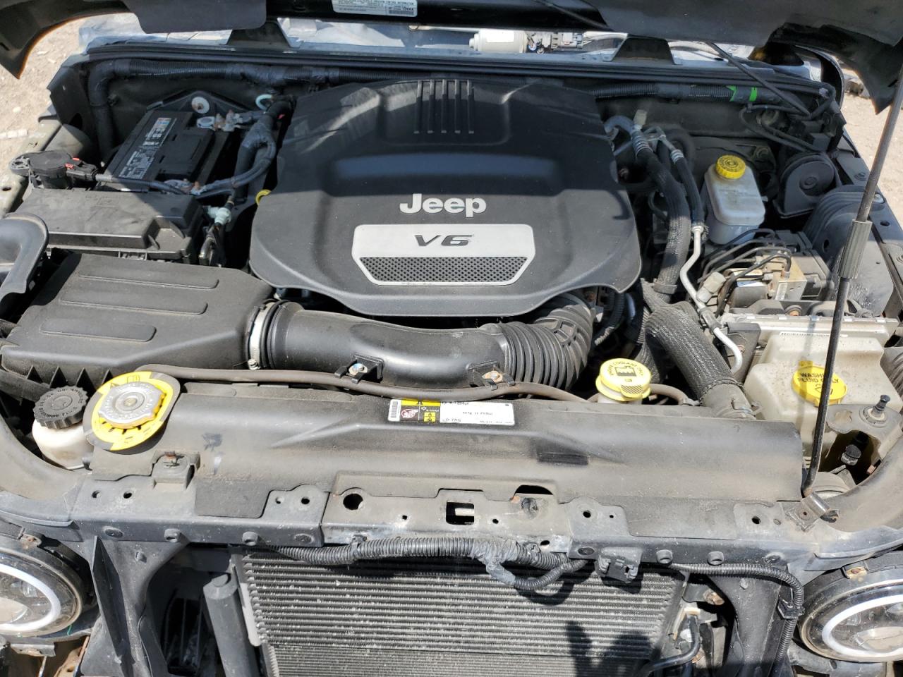 2015 Jeep Wrangler Unlimited Sahara VIN: 1C4BJWEG7FL594527 Lot: 53383074