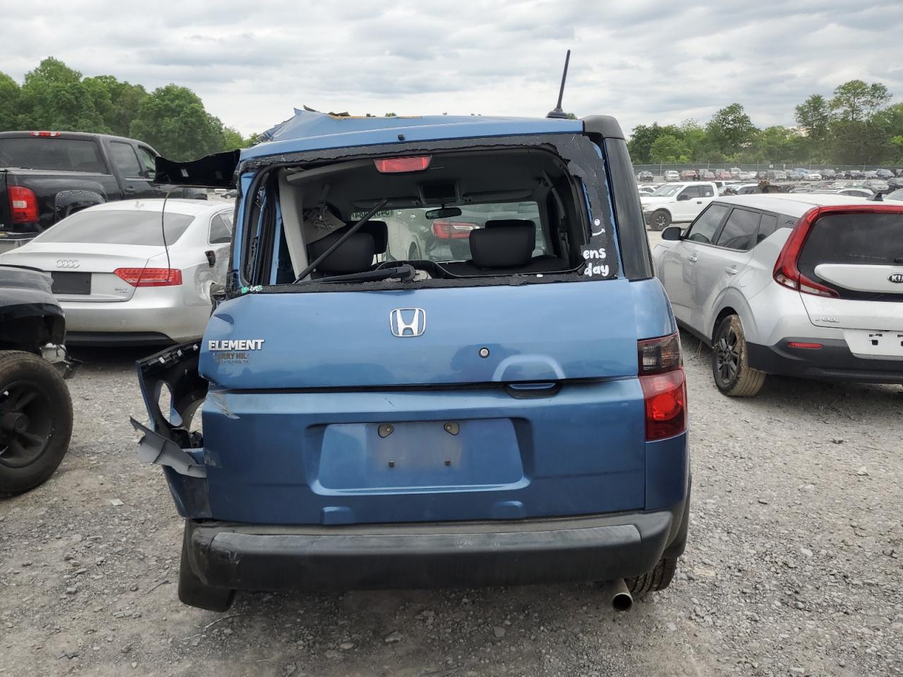 2006 Honda Element Ex VIN: 5J6YH18706L002075 Lot: 54577484