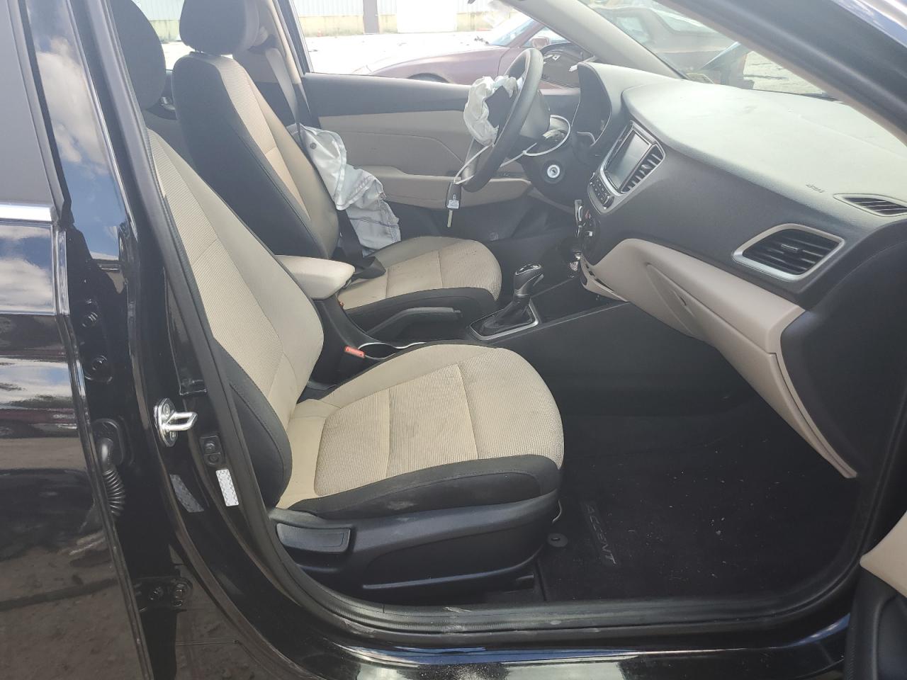 2022 Hyundai Accent Se VIN: 3KPC24A63NE153763 Lot: 54980214