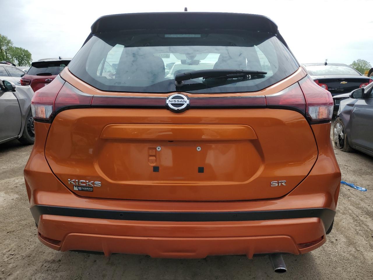 2021 Nissan Kicks Sr VIN: 3N1CP5DVXML477445 Lot: 53737074