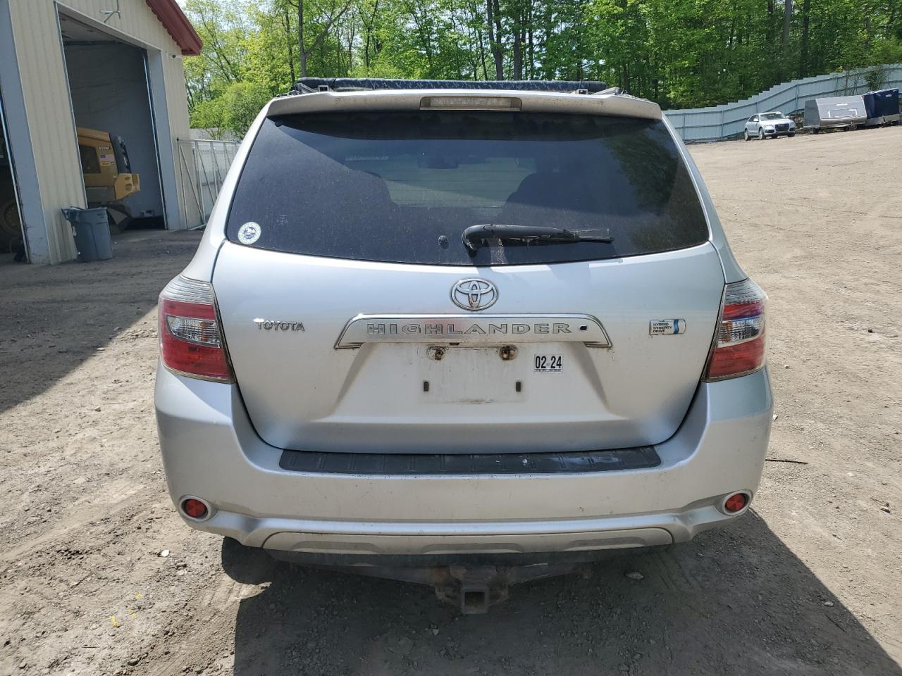 2008 Toyota Highlander Hybrid VIN: JTEEW41A582016421 Lot: 54557614