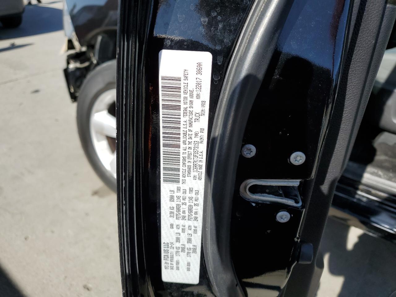 2015 Ram 1500 St VIN: 1C6RR7KT3FS573153 Lot: 55910914