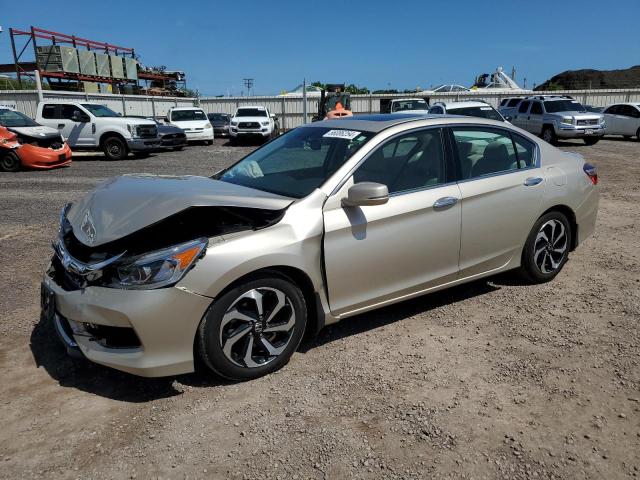  HONDA ACCORD 2016 Золотий