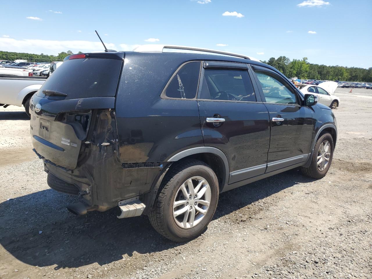 VIN 5XYKT3A68EG455376 2014 KIA SORENTO no.3