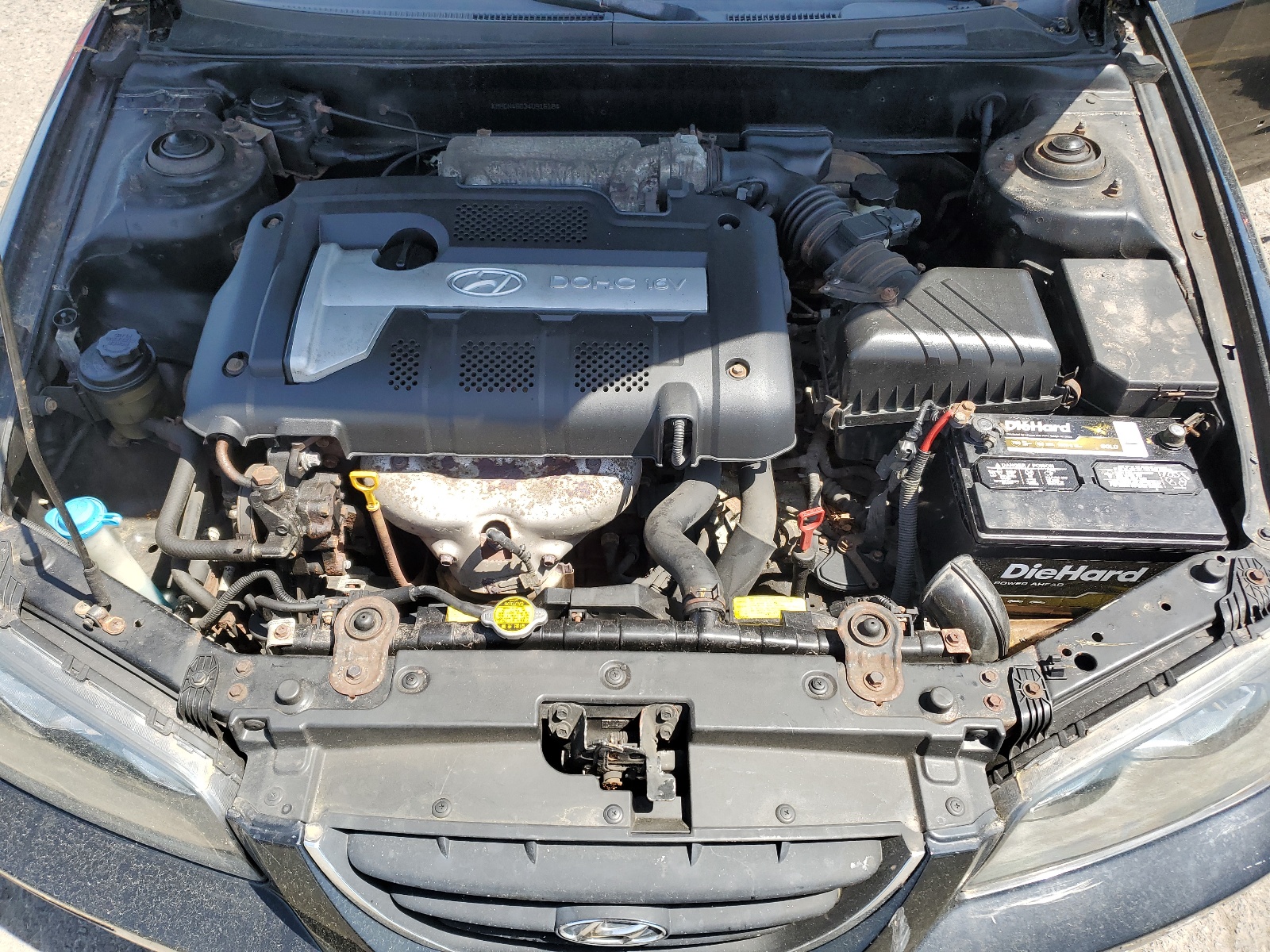 KMHDN46D34U916184 2004 Hyundai Elantra Gls