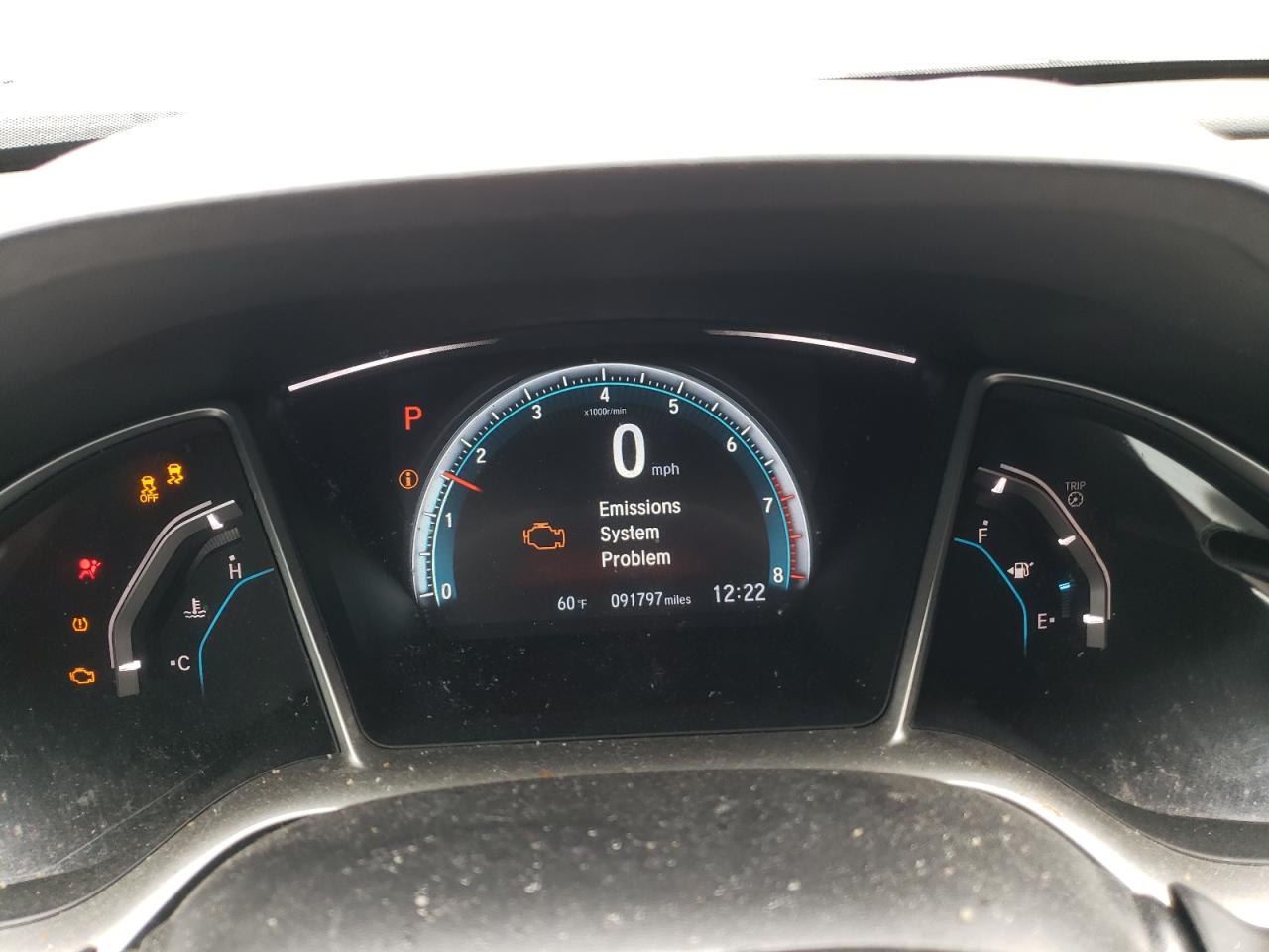 2018 Honda Civic Ex VIN: 2HGFC2F75JH542789 Lot: 55217074