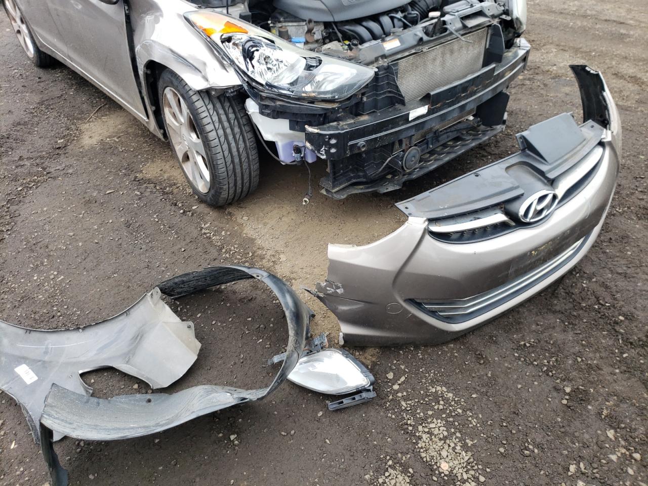 2011 Hyundai Elantra Gls VIN: 5NPDH4AE3BH040333 Lot: 54615434