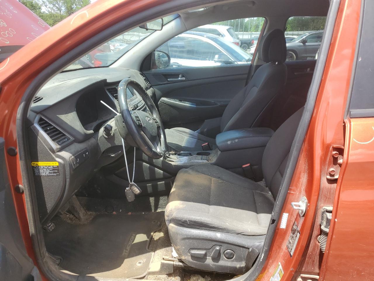 2017 Hyundai Tucson Limited VIN: KM8J3CA22HU414832 Lot: 55137304