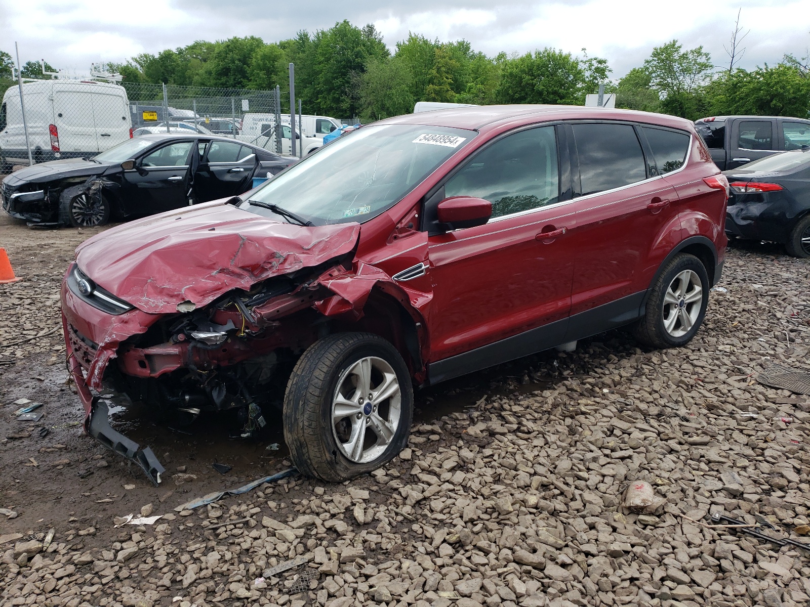 2013 Ford Escape Se vin: 1FMCU0GX3DUD90624