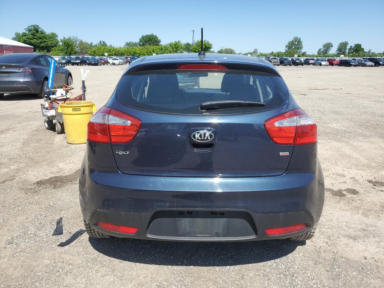 2013 Kia Rio Lx VIN: KNADM5A38D6883177 Lot: 55521284